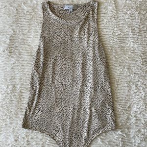 Leopard Print Bodysuit